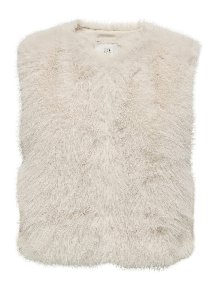 jacqueline de yong 15359348 yora gilet dames beige