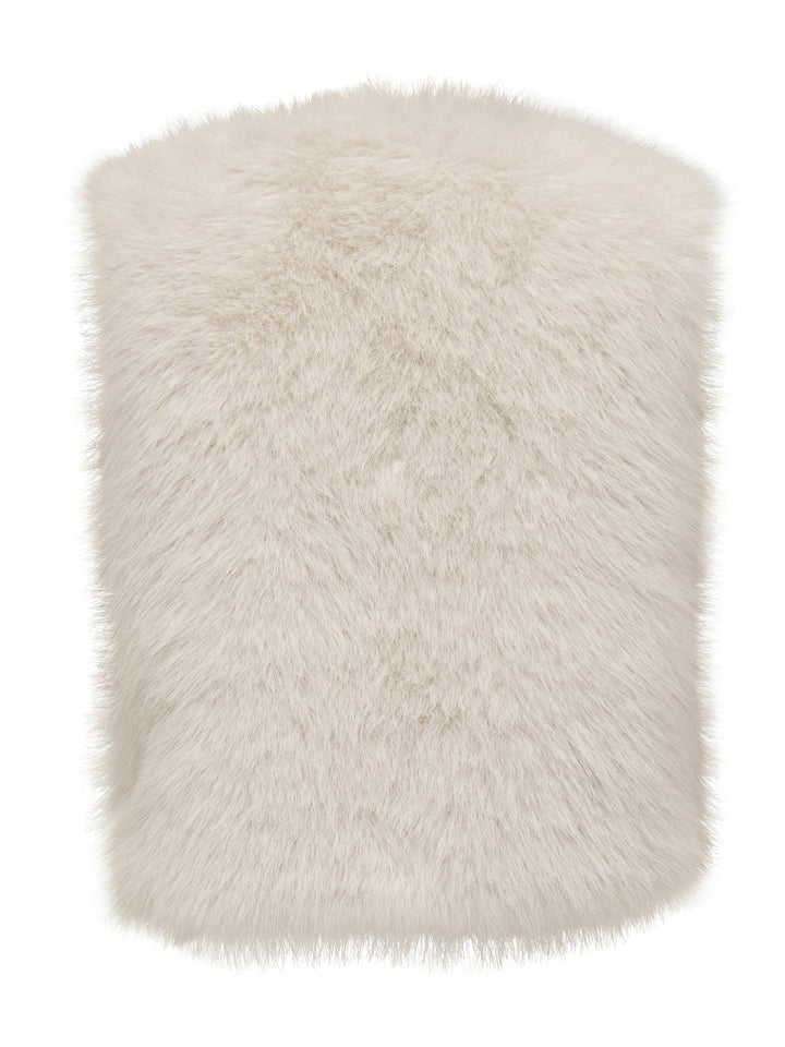 jacqueline de yong 15359348 yora gilet dames beige