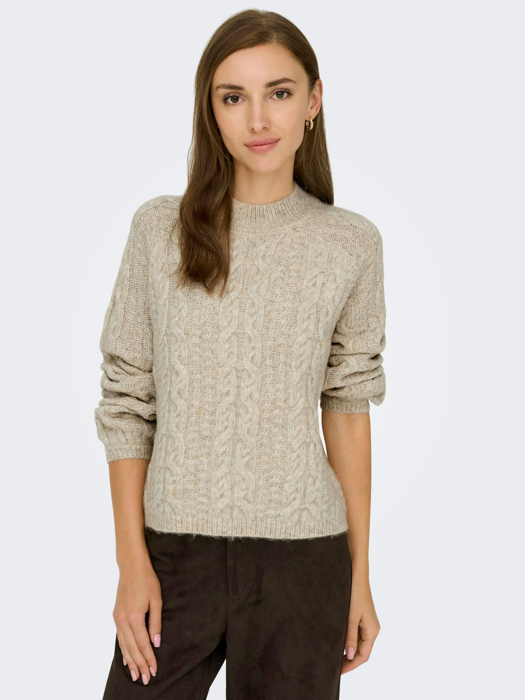 Jacqueline de Yong 15321106 Silja trui dames beige