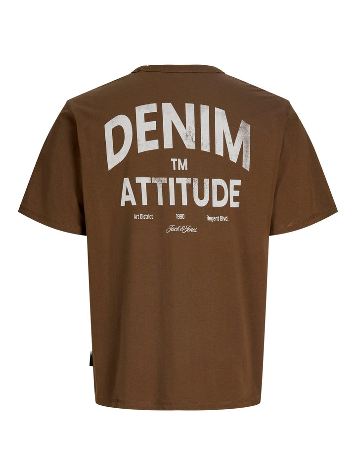 Jack & Jones 12288005 dover t-shirt bruin – heren