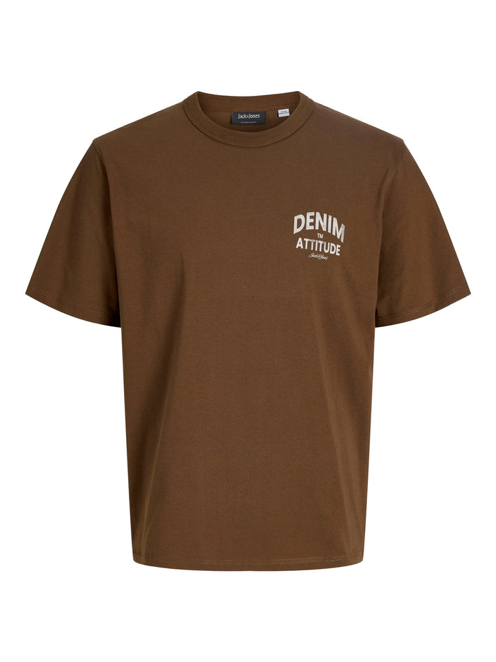 Jack & Jones 12288005 dover t-shirt bruin – heren