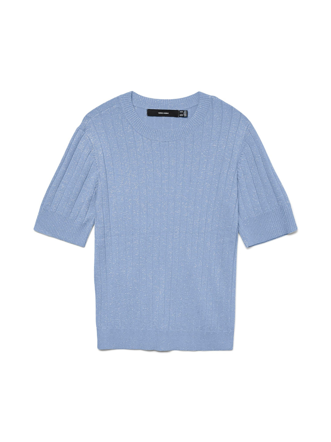 VERO MODA VMBLOW SS O-NECK TOP GA LX - lichtblauw dames