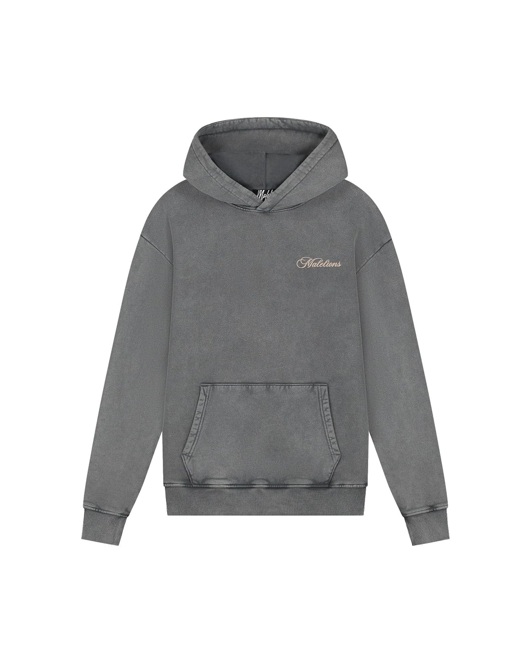 Malelions men MM1-AW25-49 sweater antraciet – heren