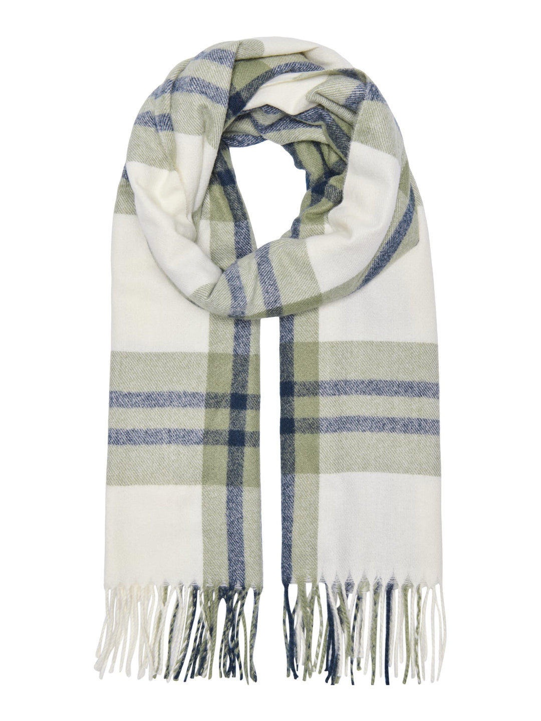Only 15376304 Mathilde sjaal groen dessin – dames