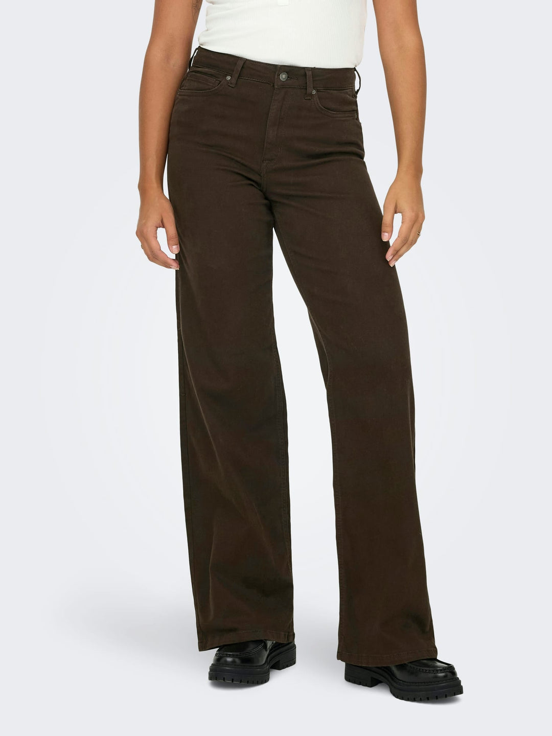 Only Madison jeans loose fit bruin - dames - L34