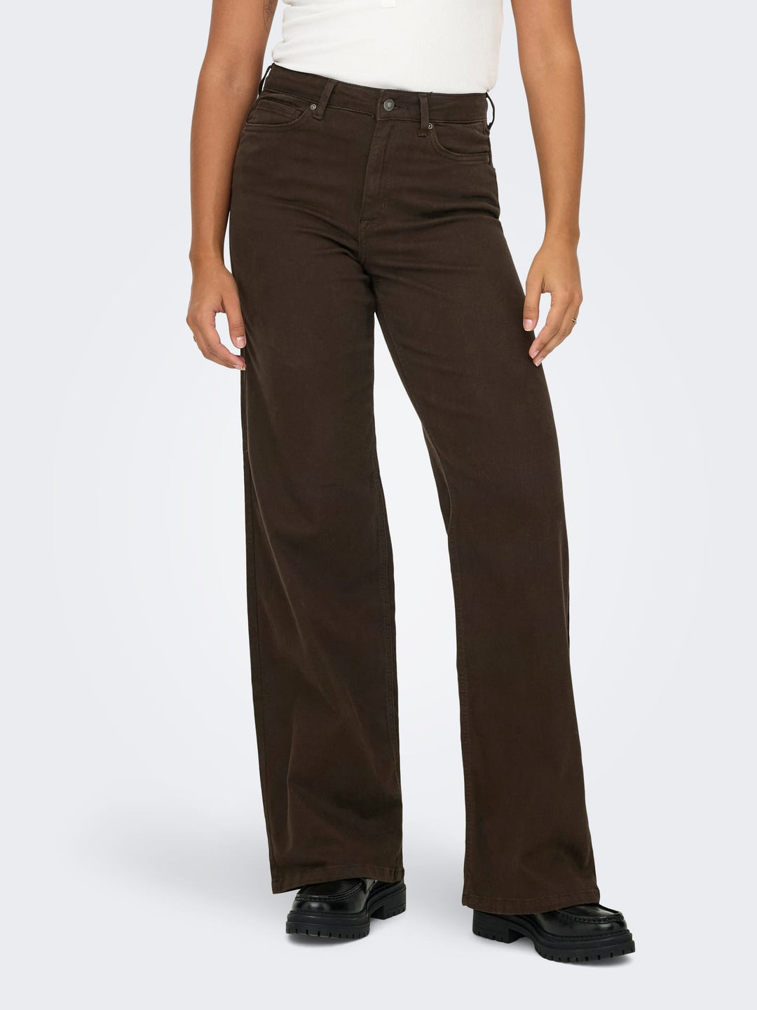 Only 15371660 Madison jeans loose fit bruin – dames - L30