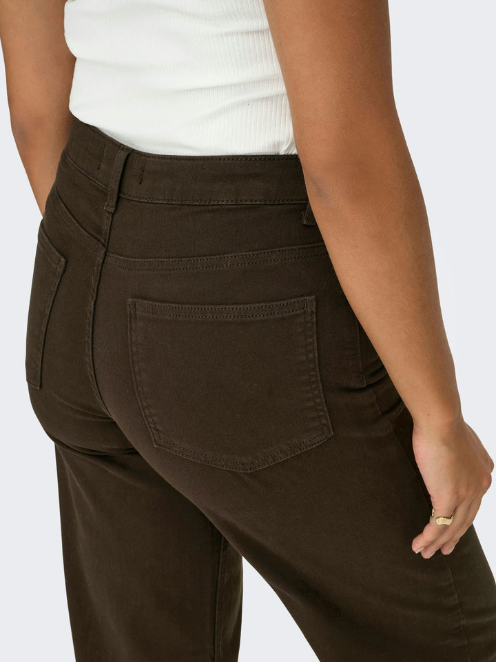 Only Madison jeans loose fit bruin - dames - L34
