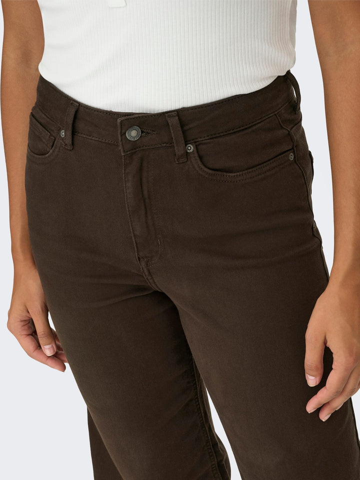 Only 15371660 Madison jeans bruin – dames - L32
