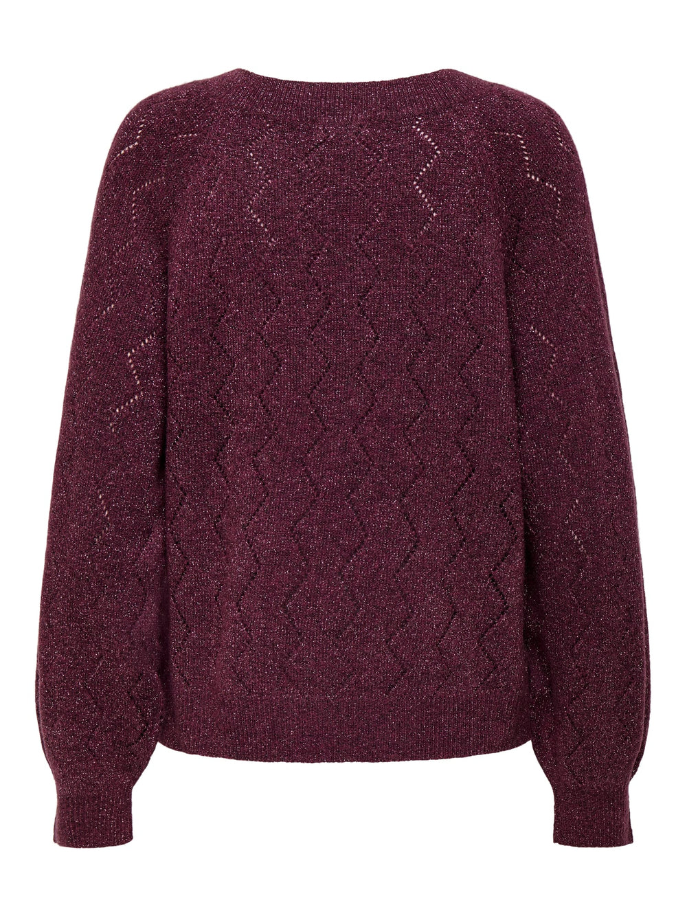 Jacqueline de Yong 15359750 Aspen trui dames - bordeaux