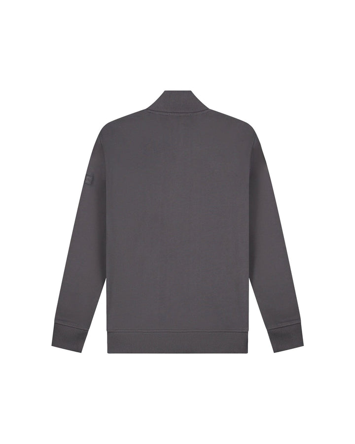 Malelions men Turtle Half Zip Sweater bruin – heren