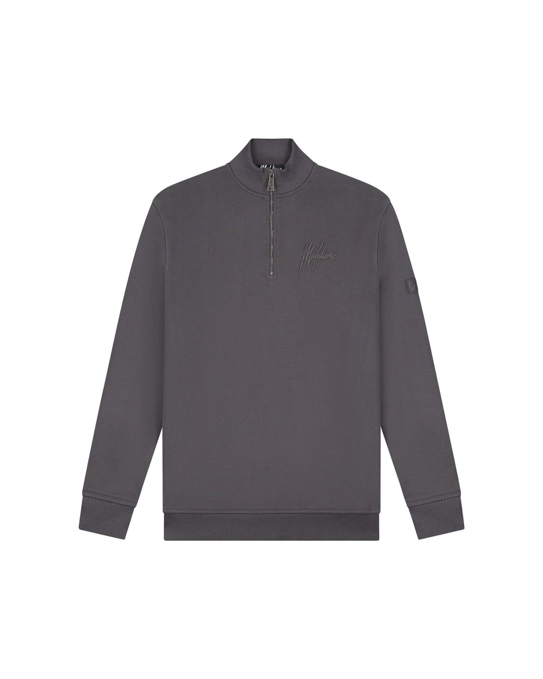 Malelions men Turtle Half Zip Sweater bruin – heren