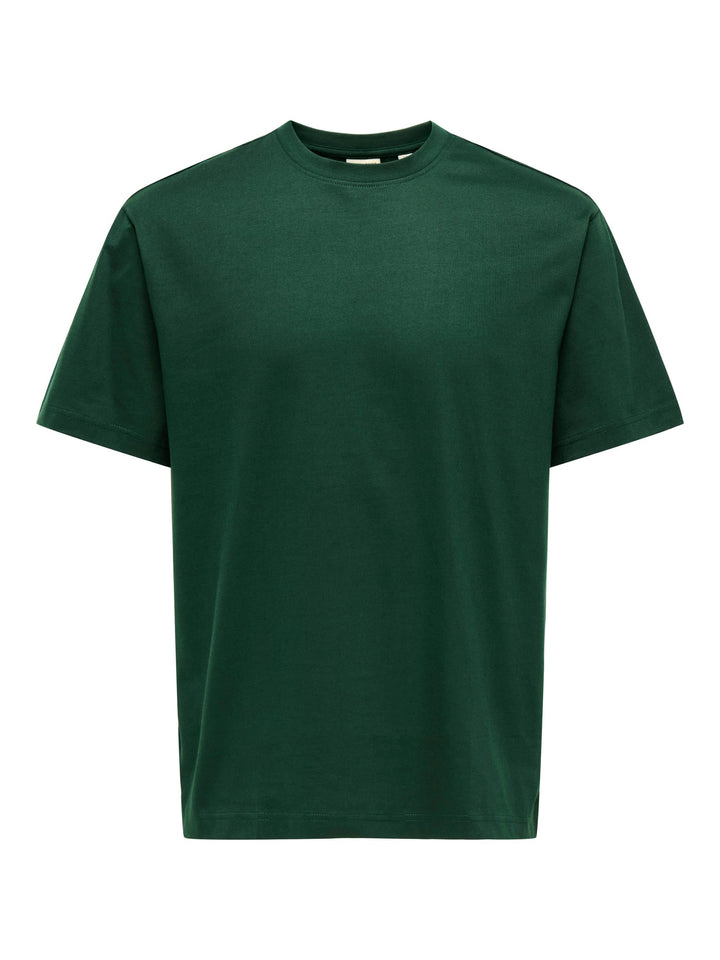 ONLY & SONS ONSFRED LIFE RLX SS TEE groen – heren t-shirt