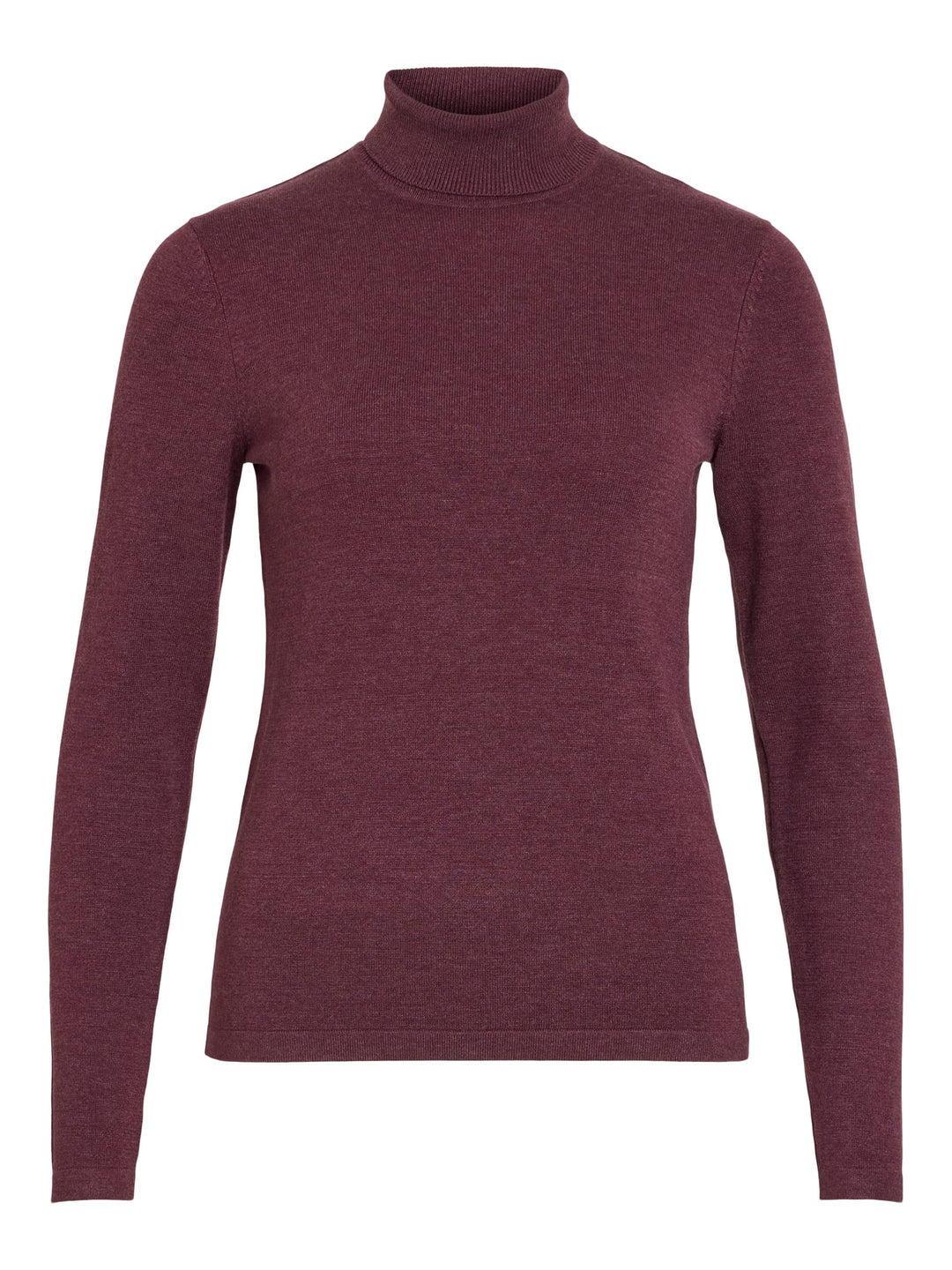 Vila 14115276 Malu top l/m dames bordeaux