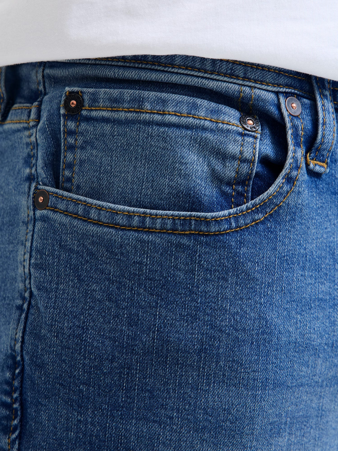 Jack & Jones 12293253 Tim jeans – heren - Blue Denim - L30