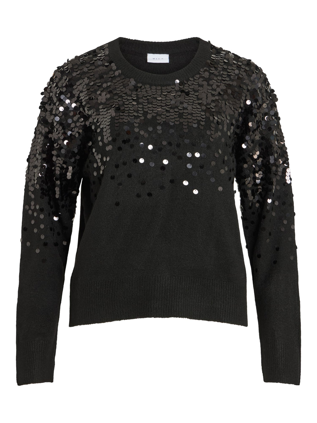 Vila 14111877 siquin trui zwart – dames