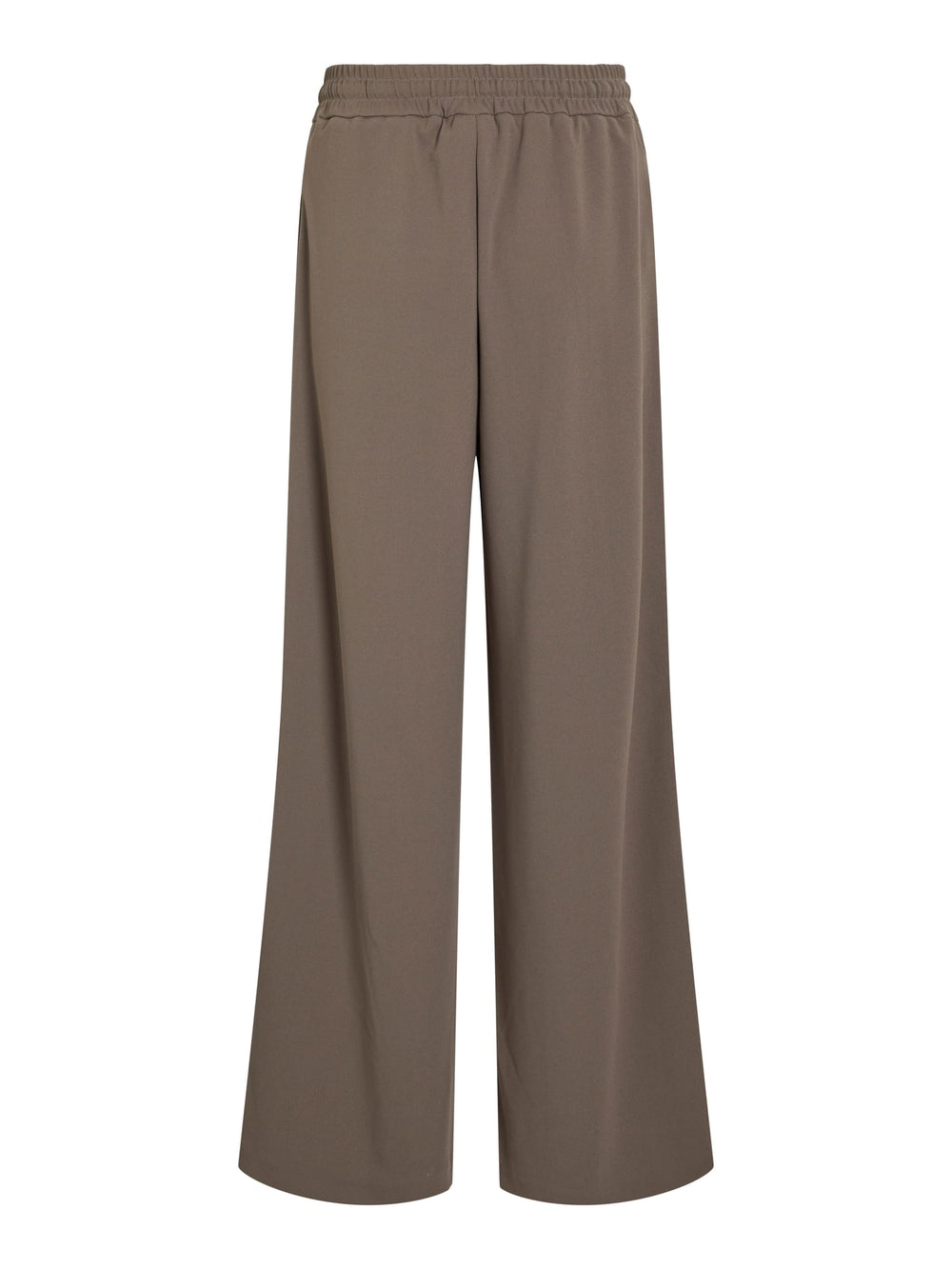 Vila Clua lange broek taupe – dames