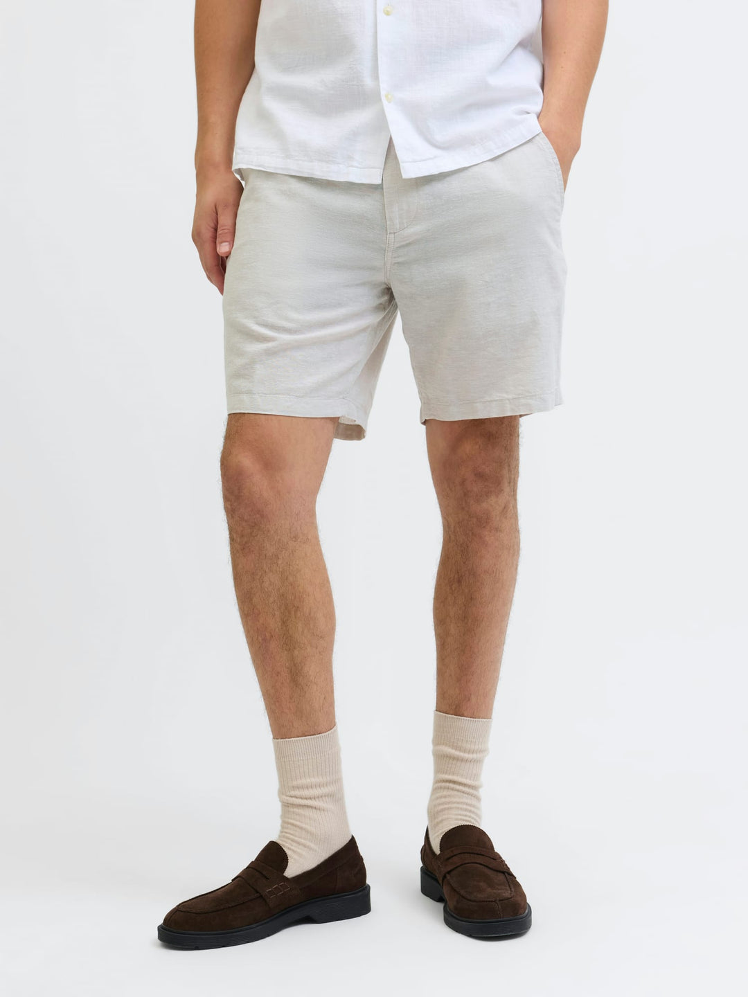 Jack & Jones Stace shorts beige – heren