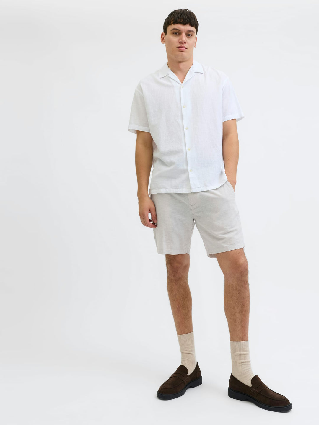 Jack & Jones Stace shorts beige – heren