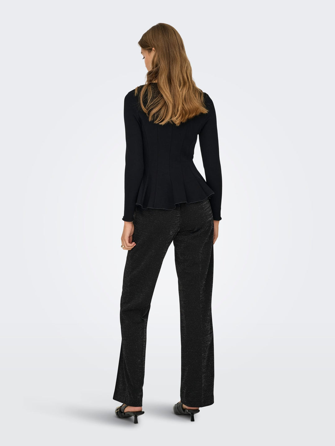 Only poptrash-suki lange broek zwart – dames - L32
