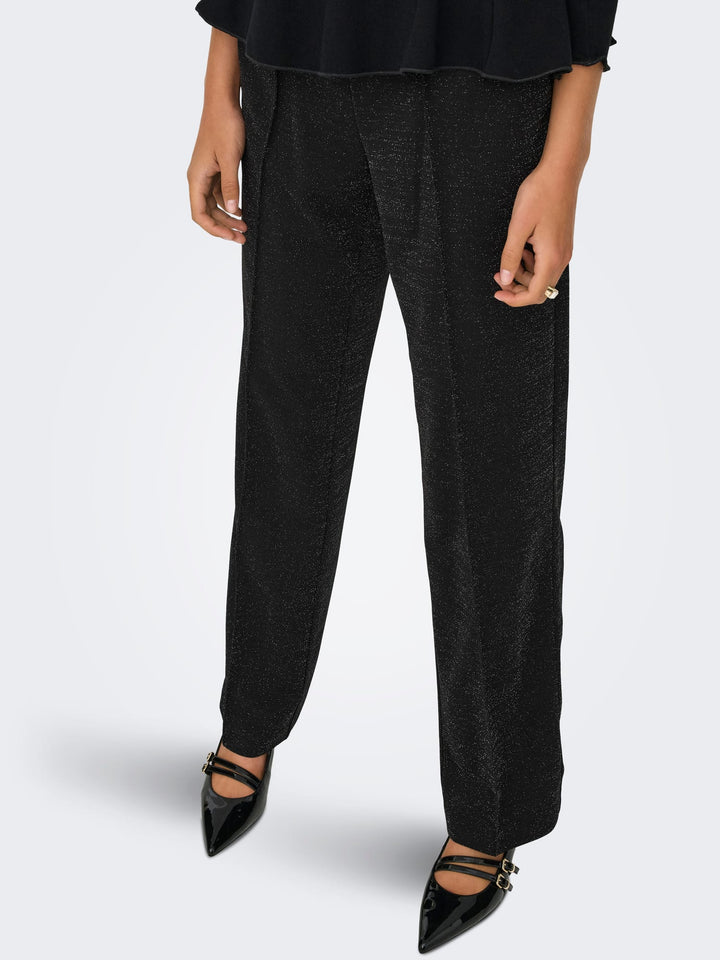 Only poptrash-suki lange broek zwart – dames - L32