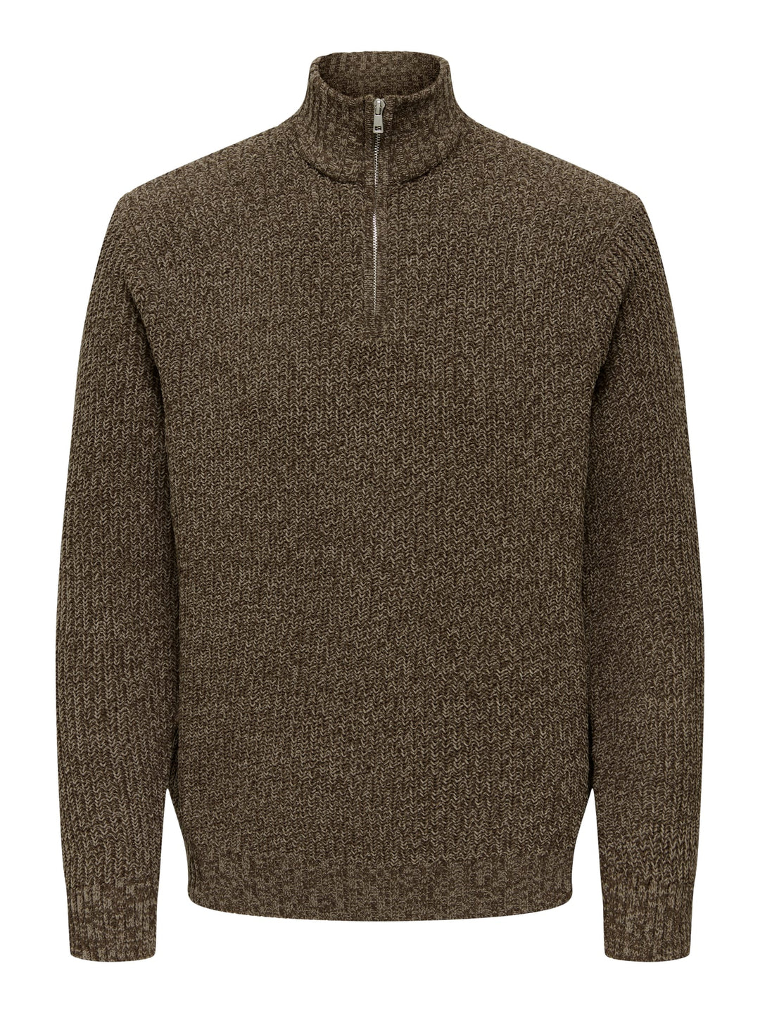 ONLY & SONS trui heren bruin dessin – 22035796 Join