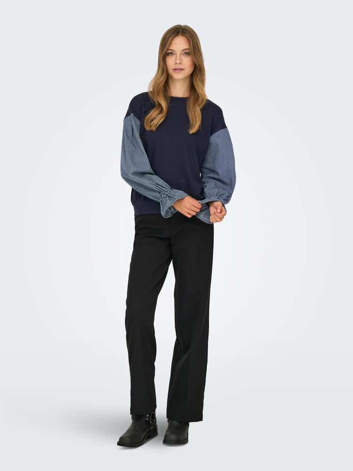 Only 15374740 nina sweater navy – dames