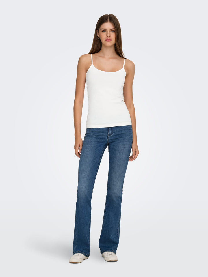 Jacqueline de Yong Yava singlet off-white – dames