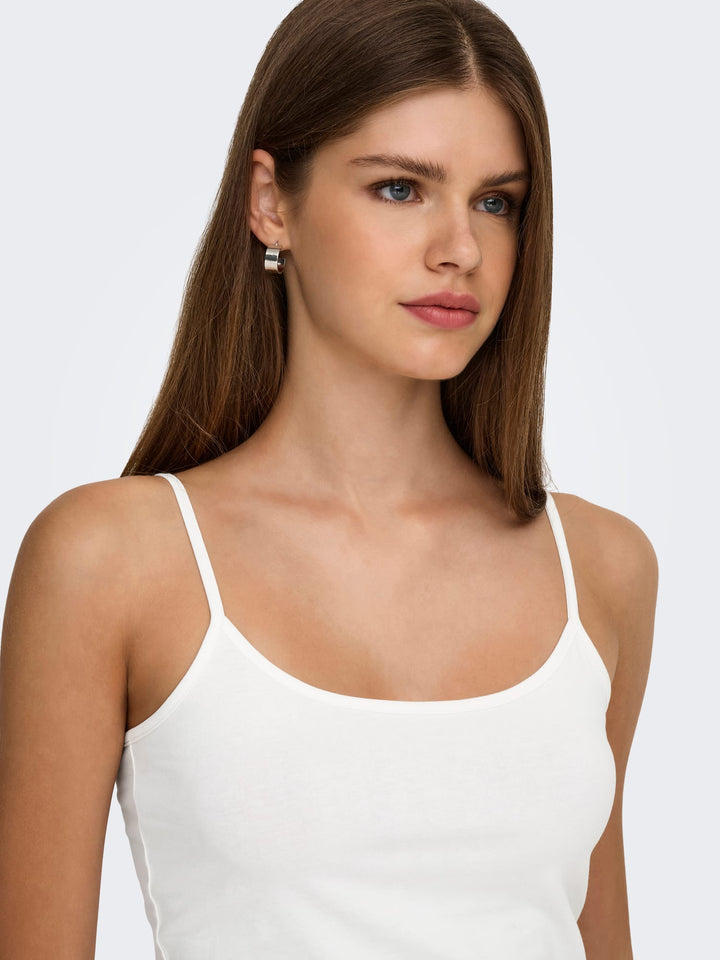 Jacqueline de Yong Yava singlet off-white – dames