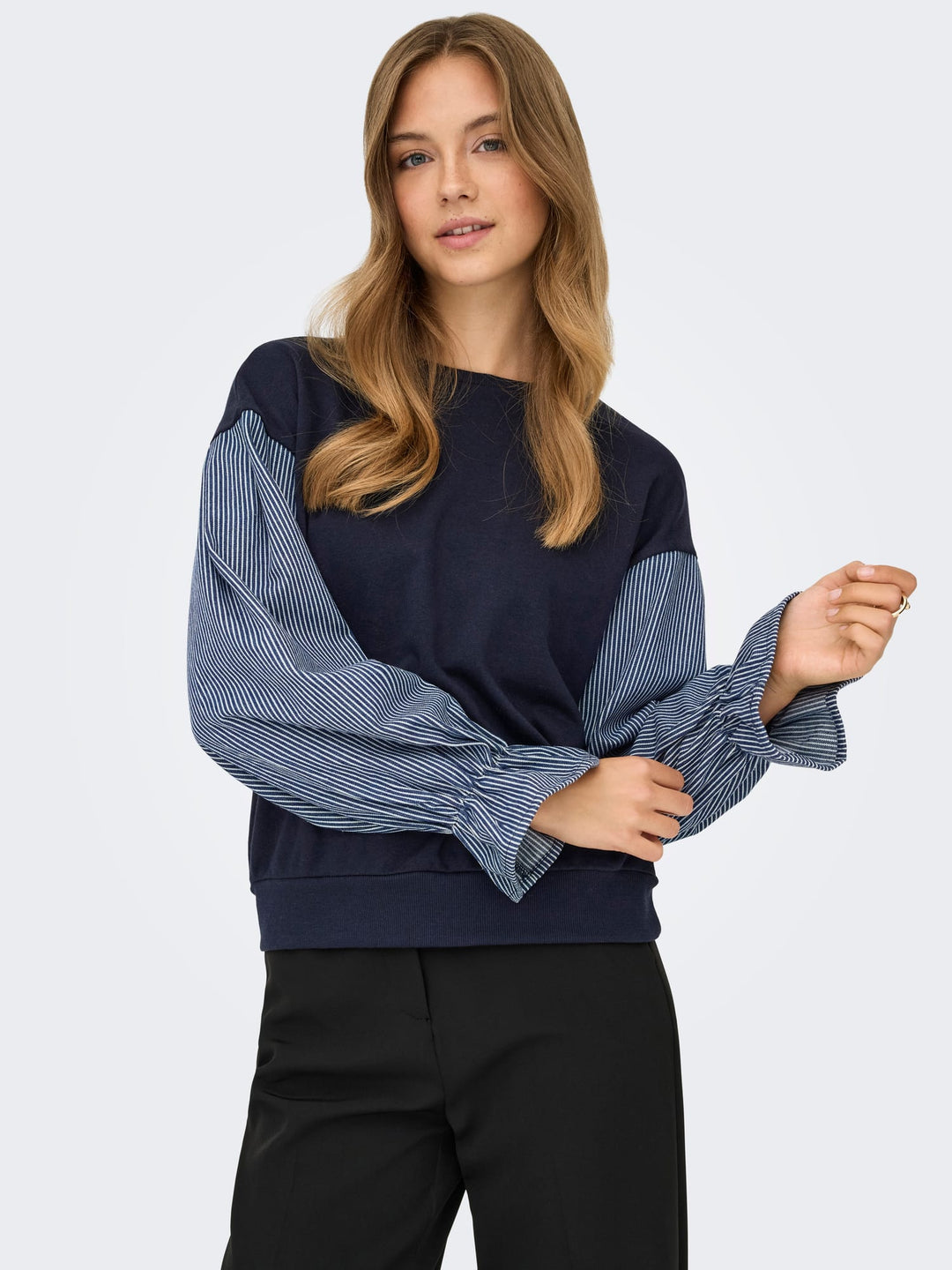 Only 15374740 nina sweater navy – dames