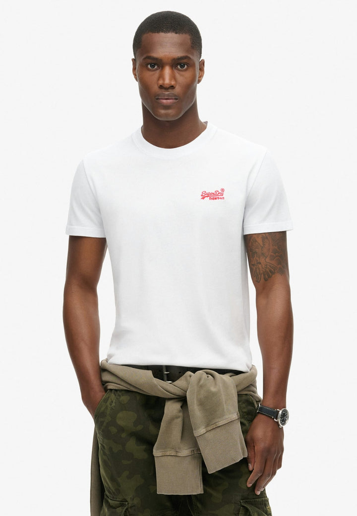 Superdry Essential Logo T-shirt wit – heren