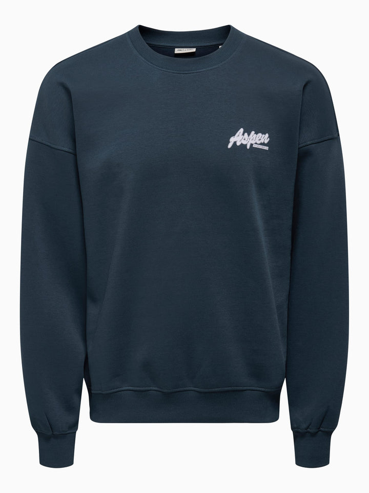 ONLY & SONS Ceres sweater heren navy - casual en stijlvol