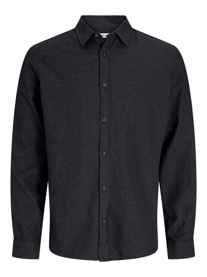 Jack & Jones Classic overhemd l/m steel – heren