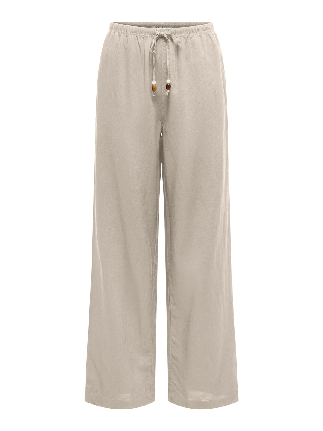 Only Isola broek met wijde pijpen – dames - Beige - L32