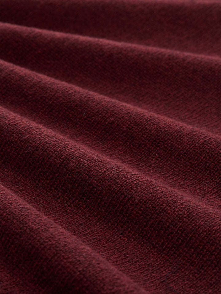 Tom Tailor troyer gebreide trui bordeaux – heren