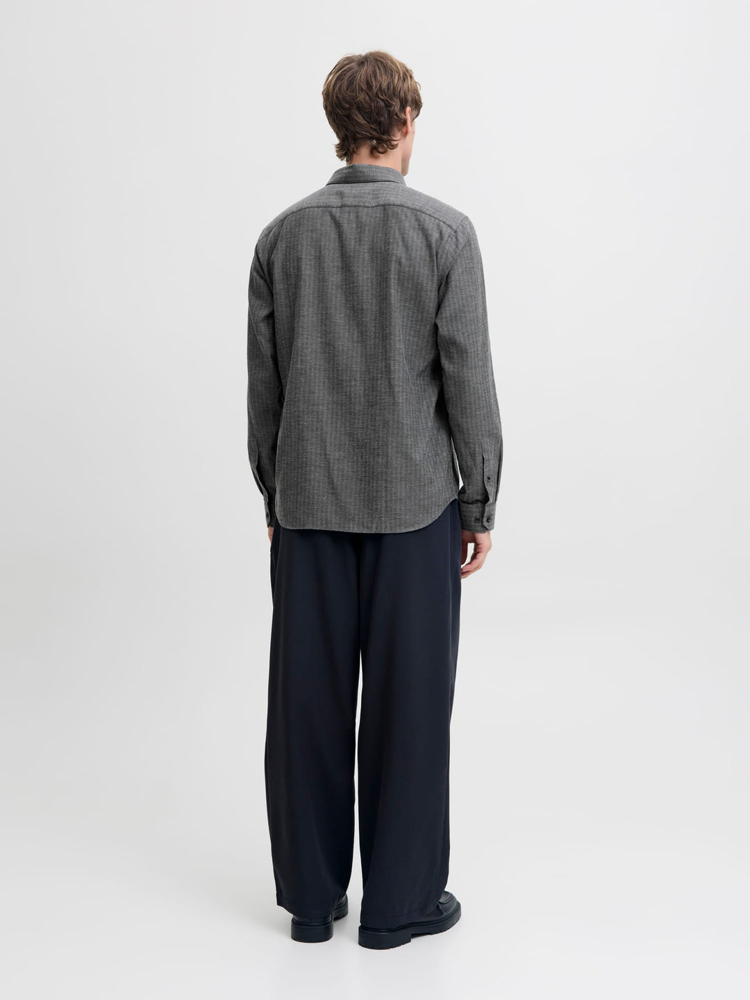 Jack & Jones Parker overhemd antraciet – heren