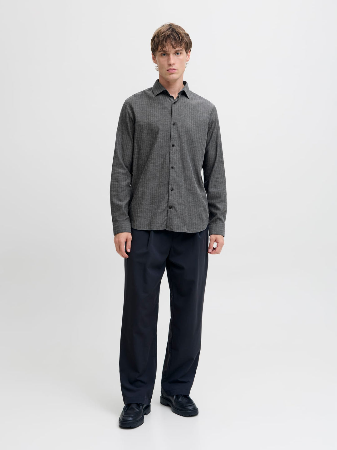 Jack & Jones Parker overhemd antraciet – heren
