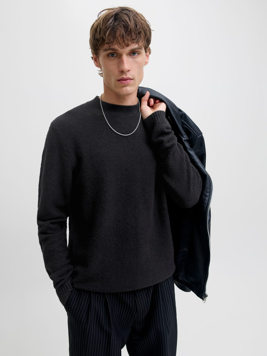 Jack & Jones Blamaverick trui zwart – heren