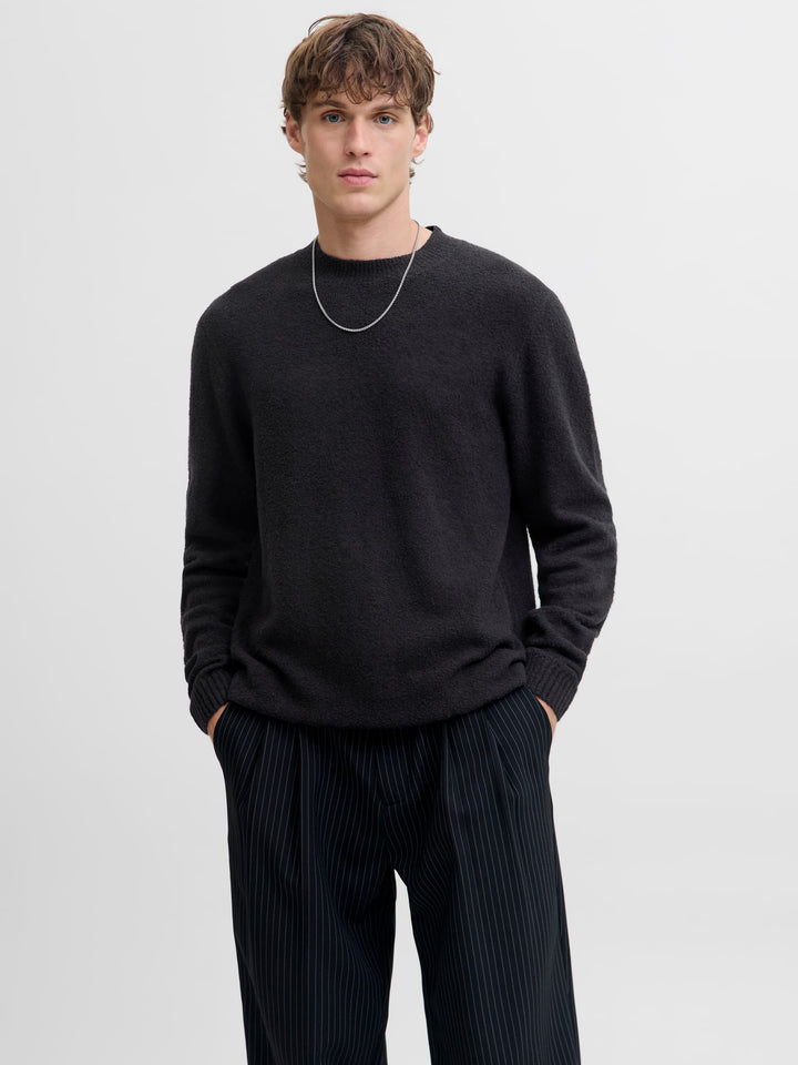 Jack & Jones Blamaverick trui zwart – heren