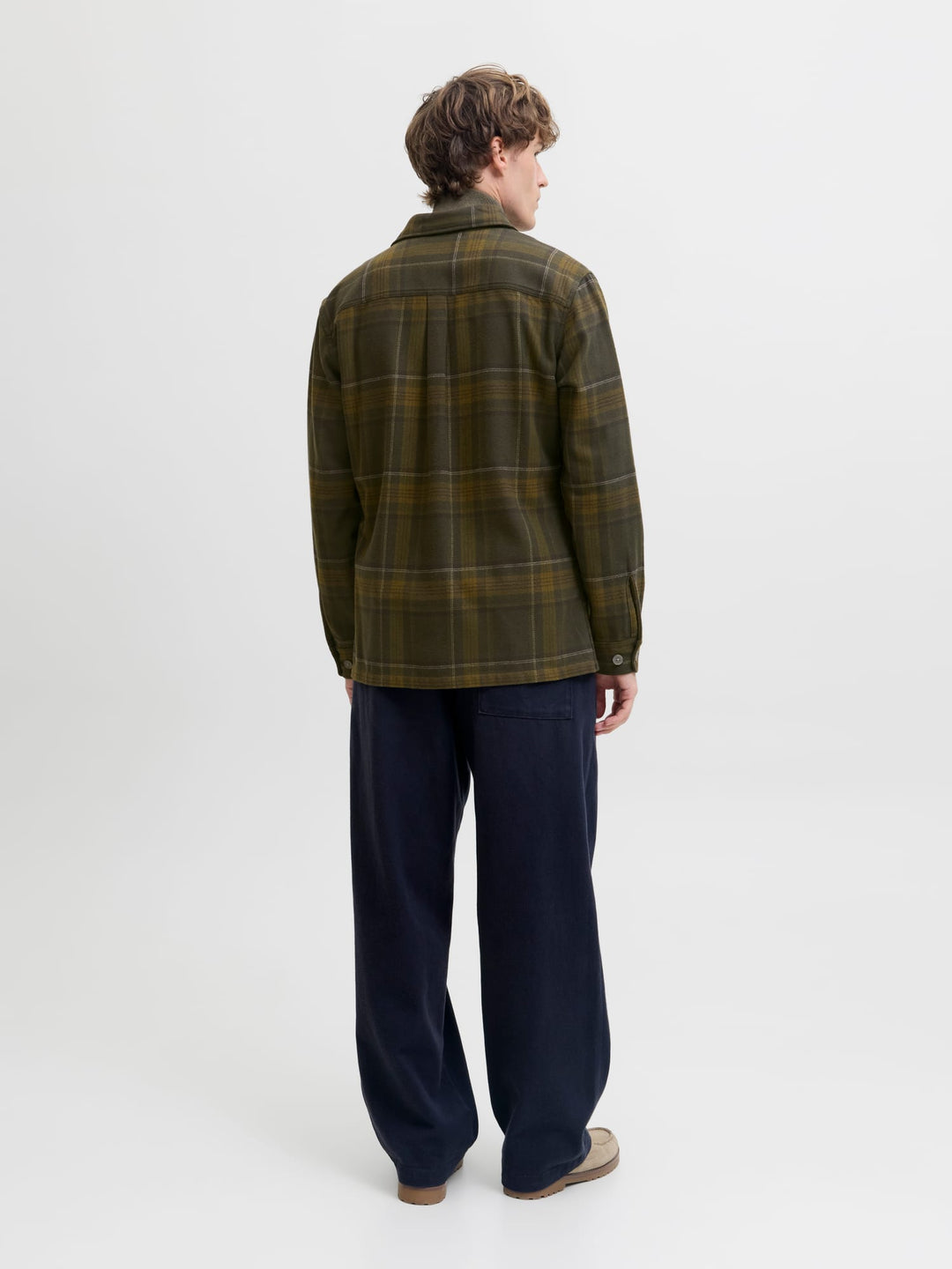 Jack &amp; Jones 12286804 Prayle overhemd groen dessin – heren
