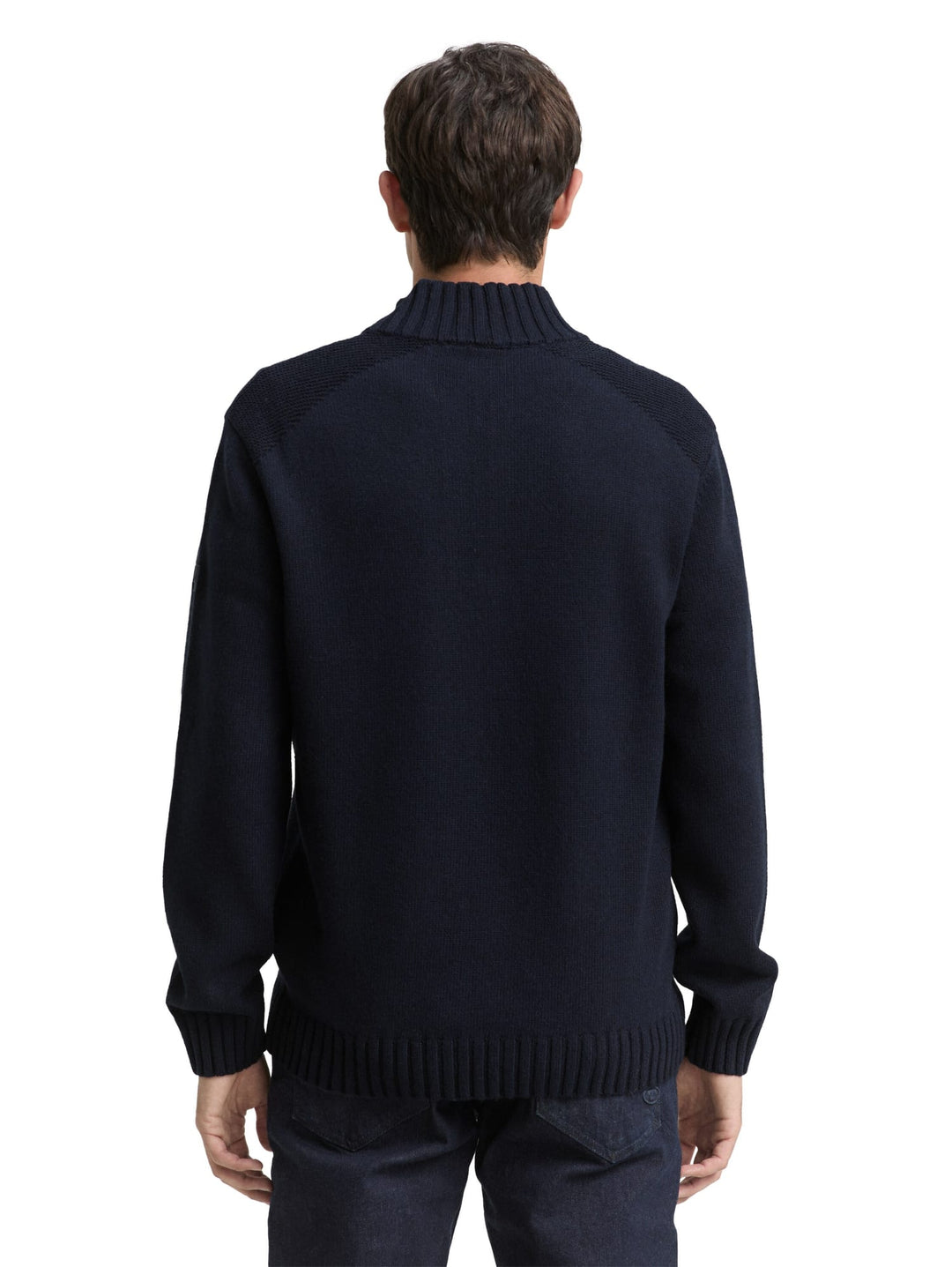 Tom Tailor Troyer trui navy - heren