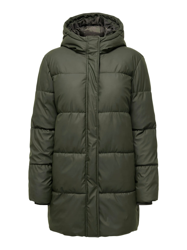 Jacqueline de Yong winterjas dames bruin – Kamma 15367650