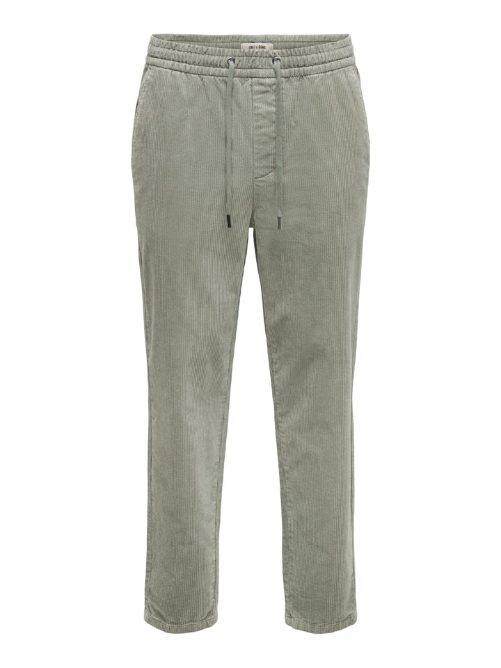 ONLY &amp; SONS 22029790 Linus lange broek olijf – heren
