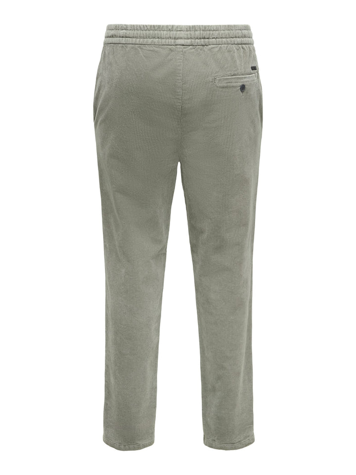 ONLY &amp; SONS 22029790 Linus lange broek olijf – heren