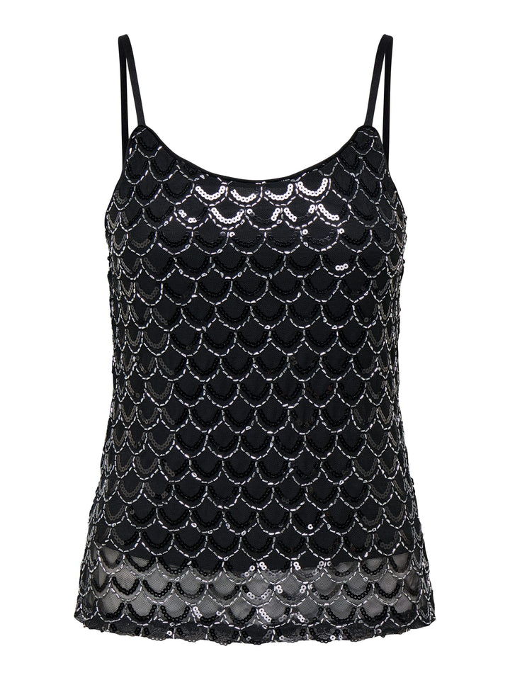 Only 15360472 Lima singlet zwart – dames