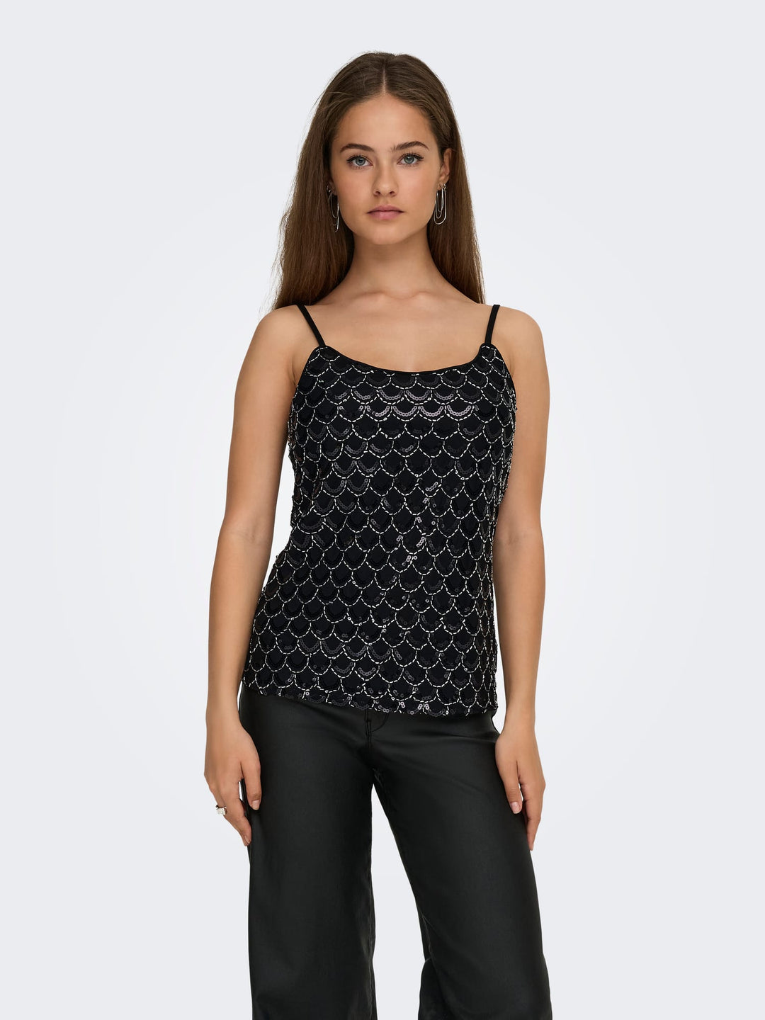 Only 15360472 Lima singlet zwart – dames