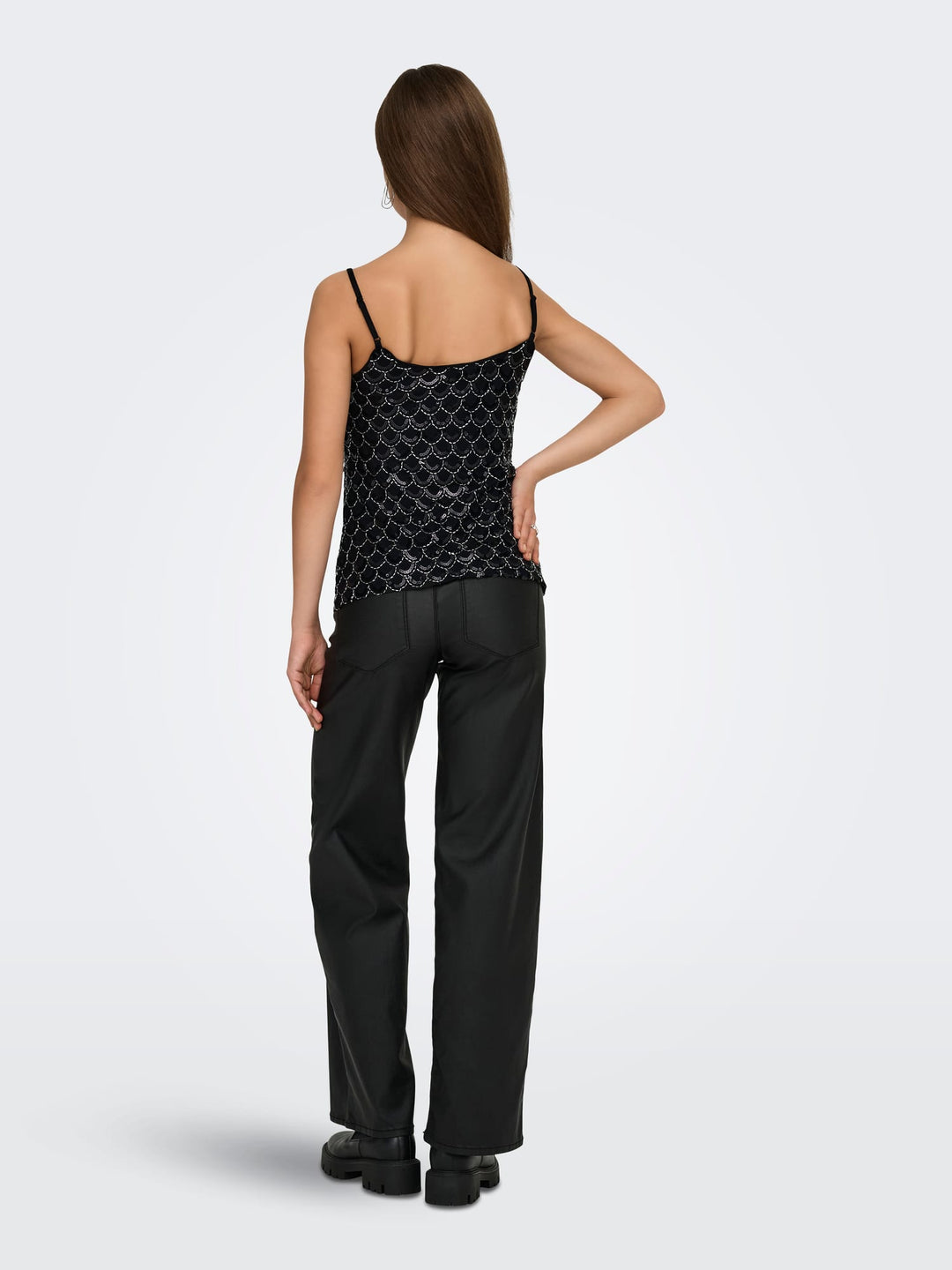Only 15360472 Lima singlet zwart – dames
