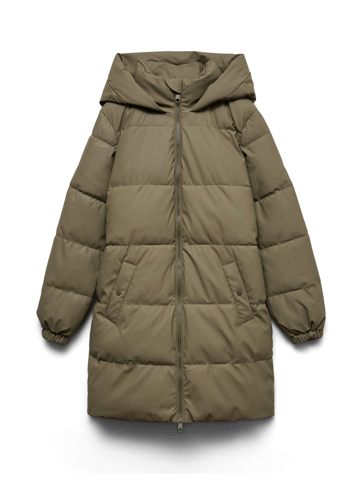 VERO MODA 10275292 Gretafie winterjas taupe – dames