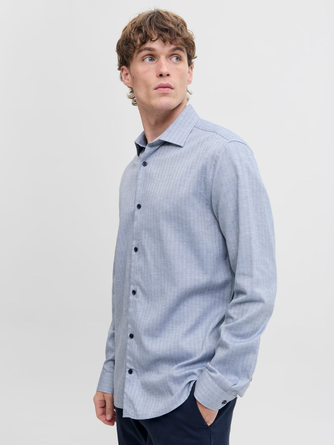 Jack & Jones Parker overhemd lichtblauw – heren