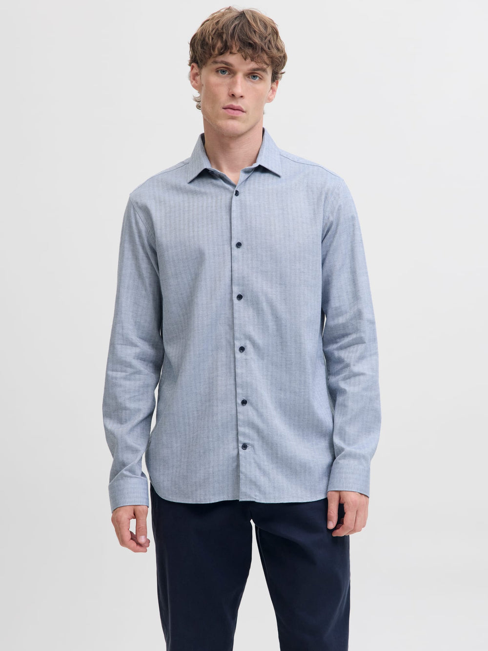 Jack & Jones Parker overhemd lichtblauw – heren