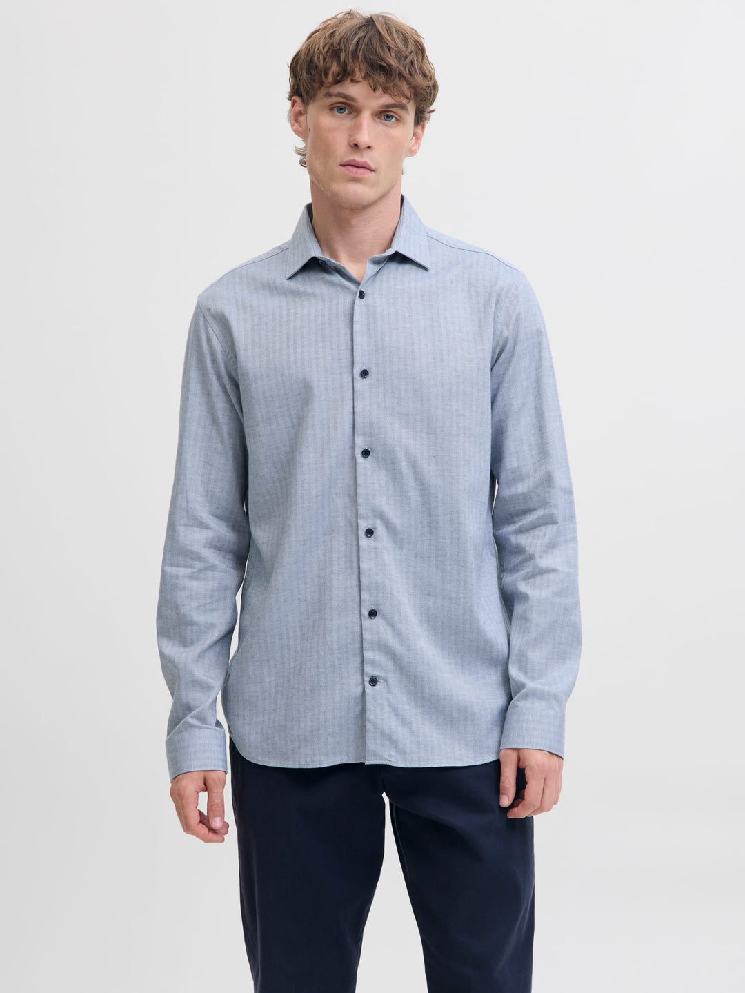 Jack & Jones Parker overhemd lichtblauw – heren